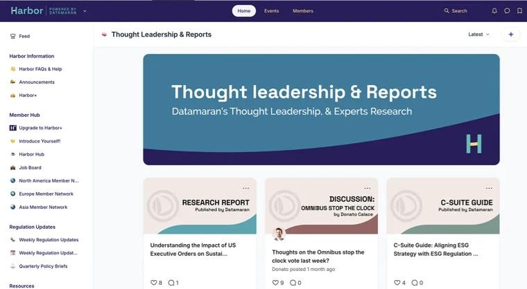 Datamaran launches networking and resources platform for sustainability professionals
