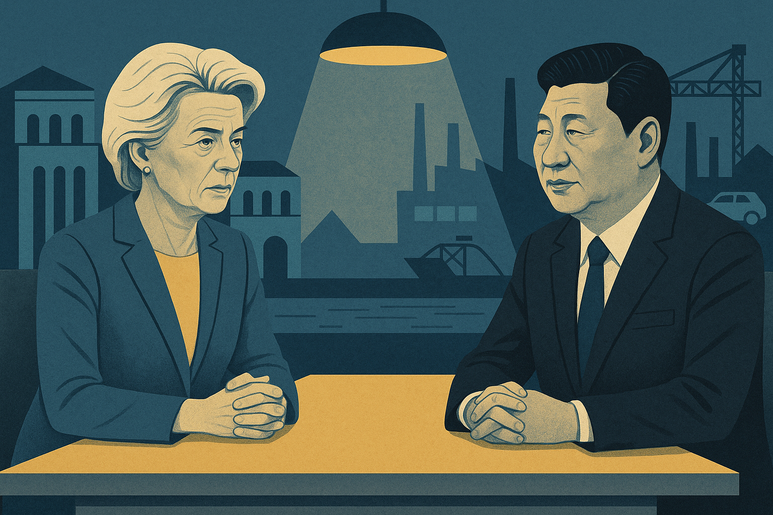Europe warns China over trade gap at tense summit