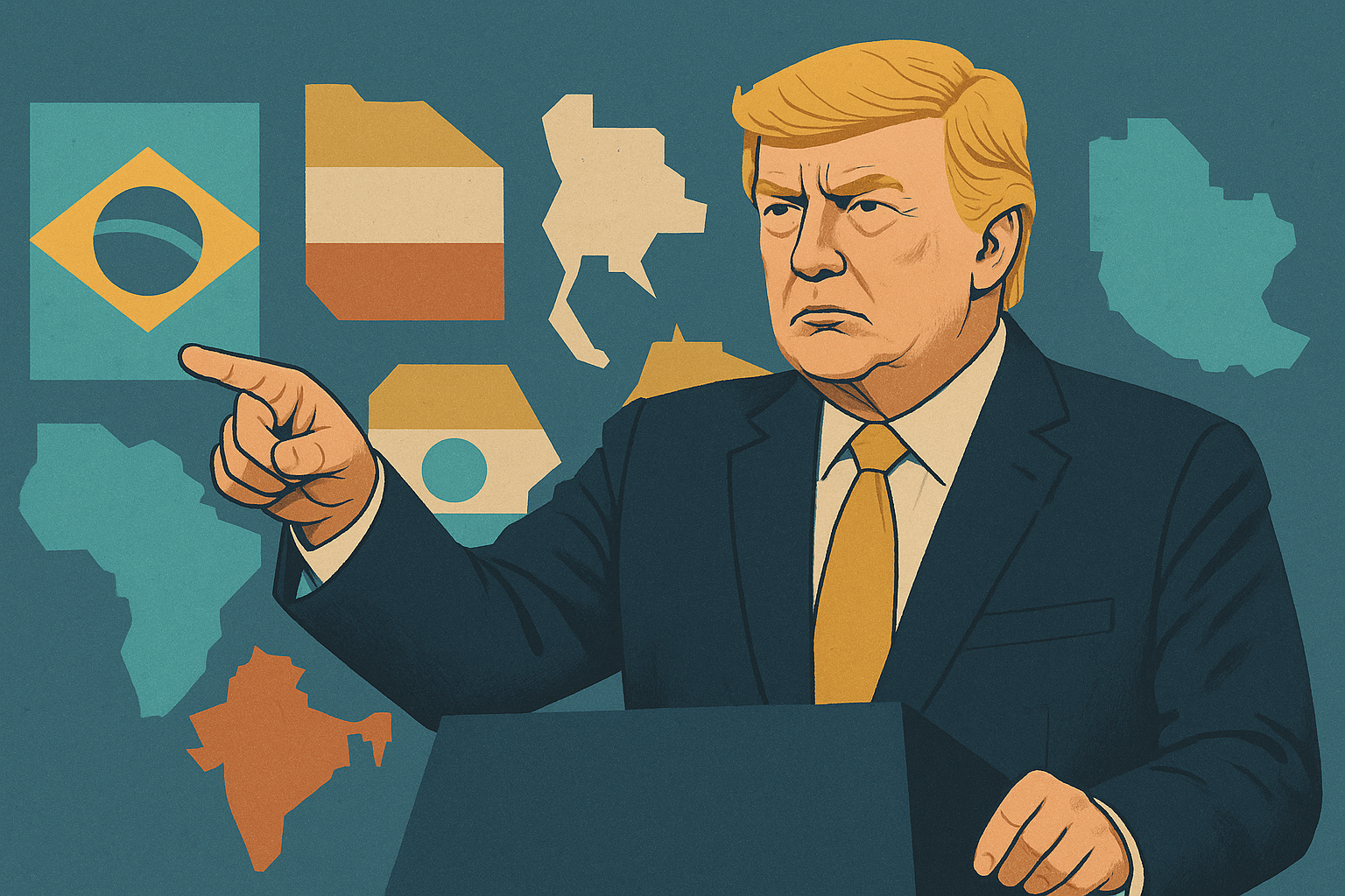 Trump threatens 10% tariff on BRICS allies