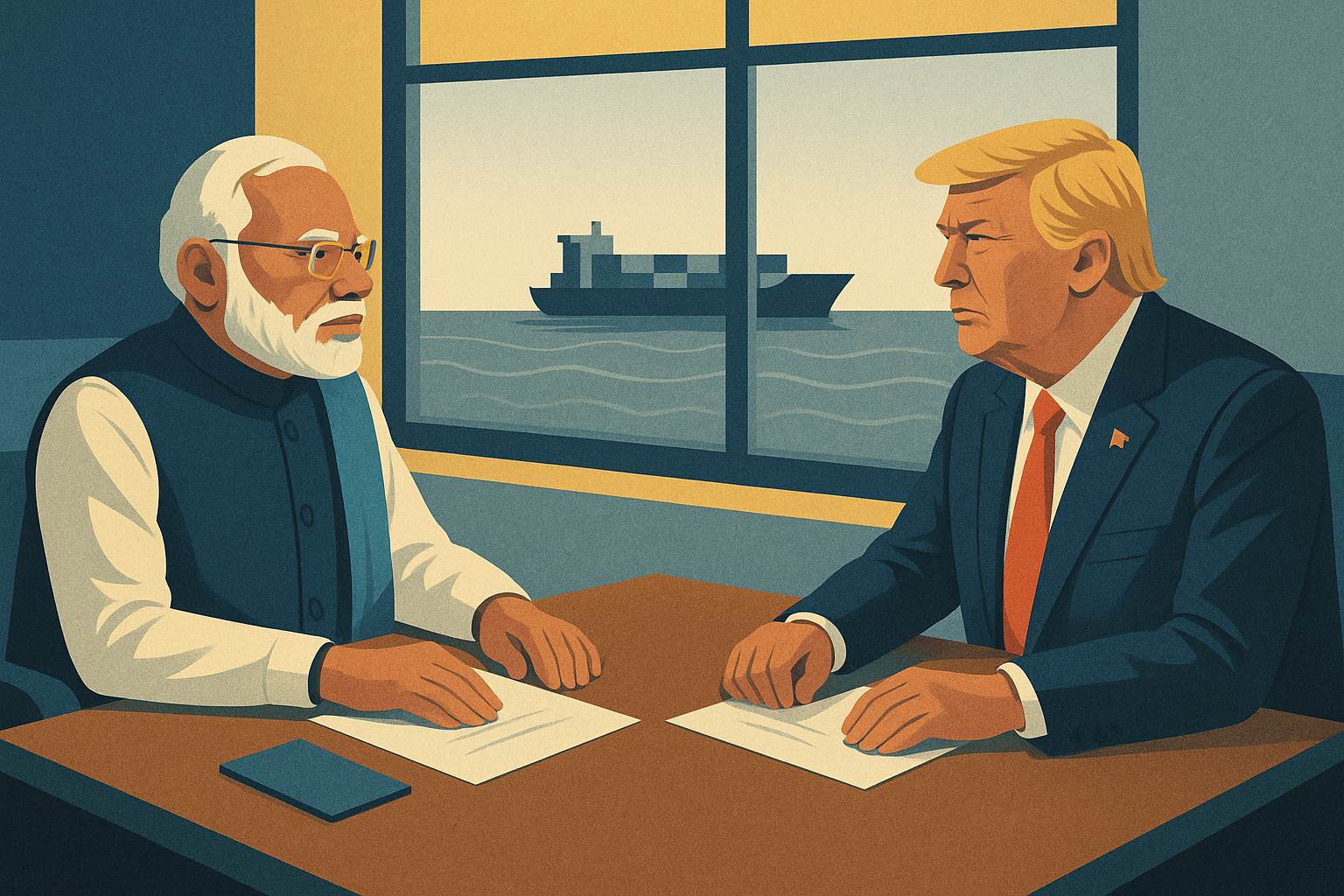 India and U.S. near deal to cut tariffs on exports