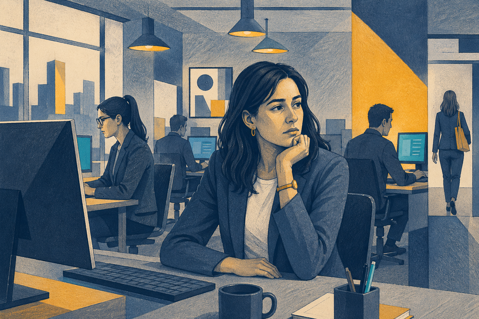 Women leave tech before reaching leadership