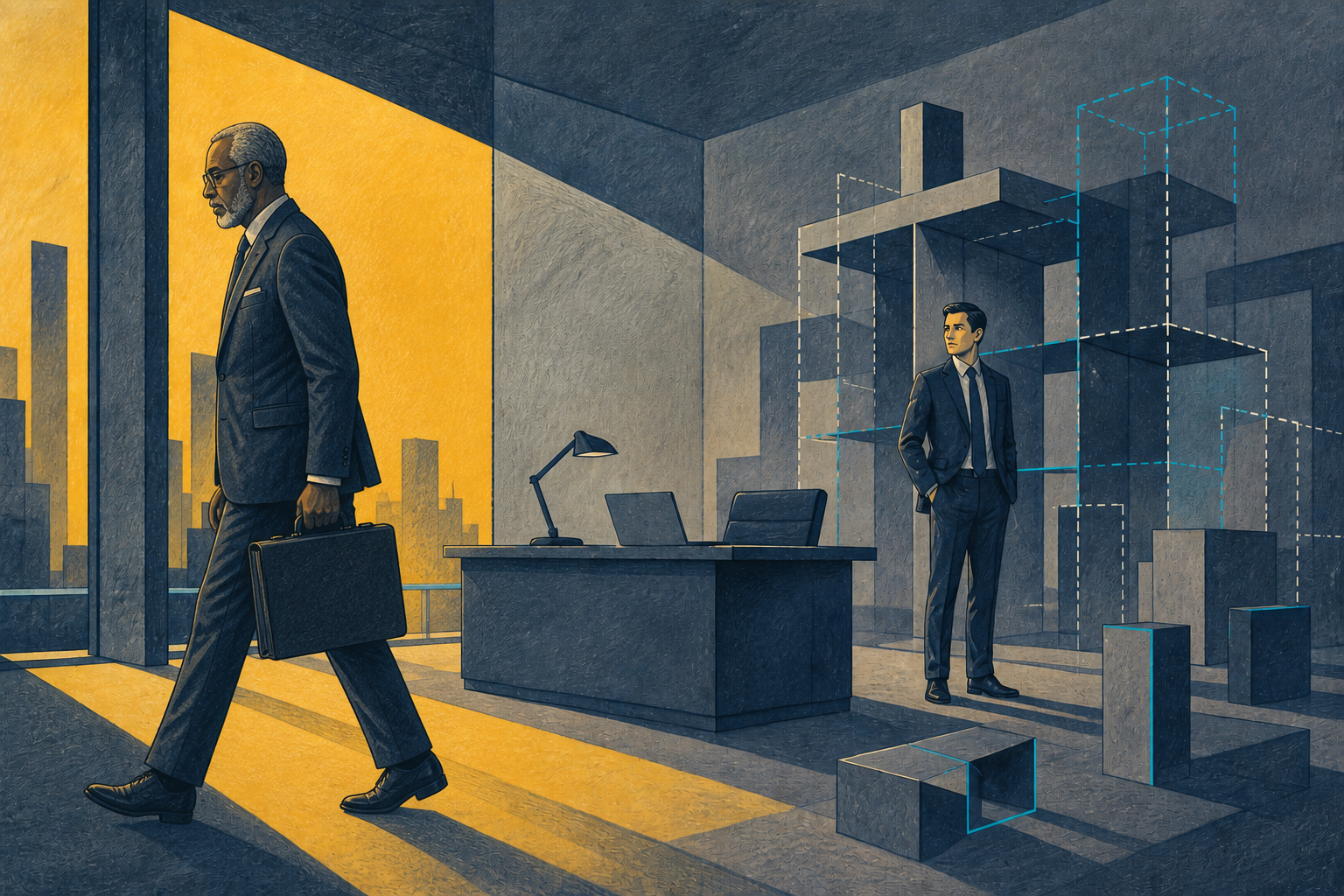Exit ready, but not leader ready: the hidden cost of accelerated business transitions