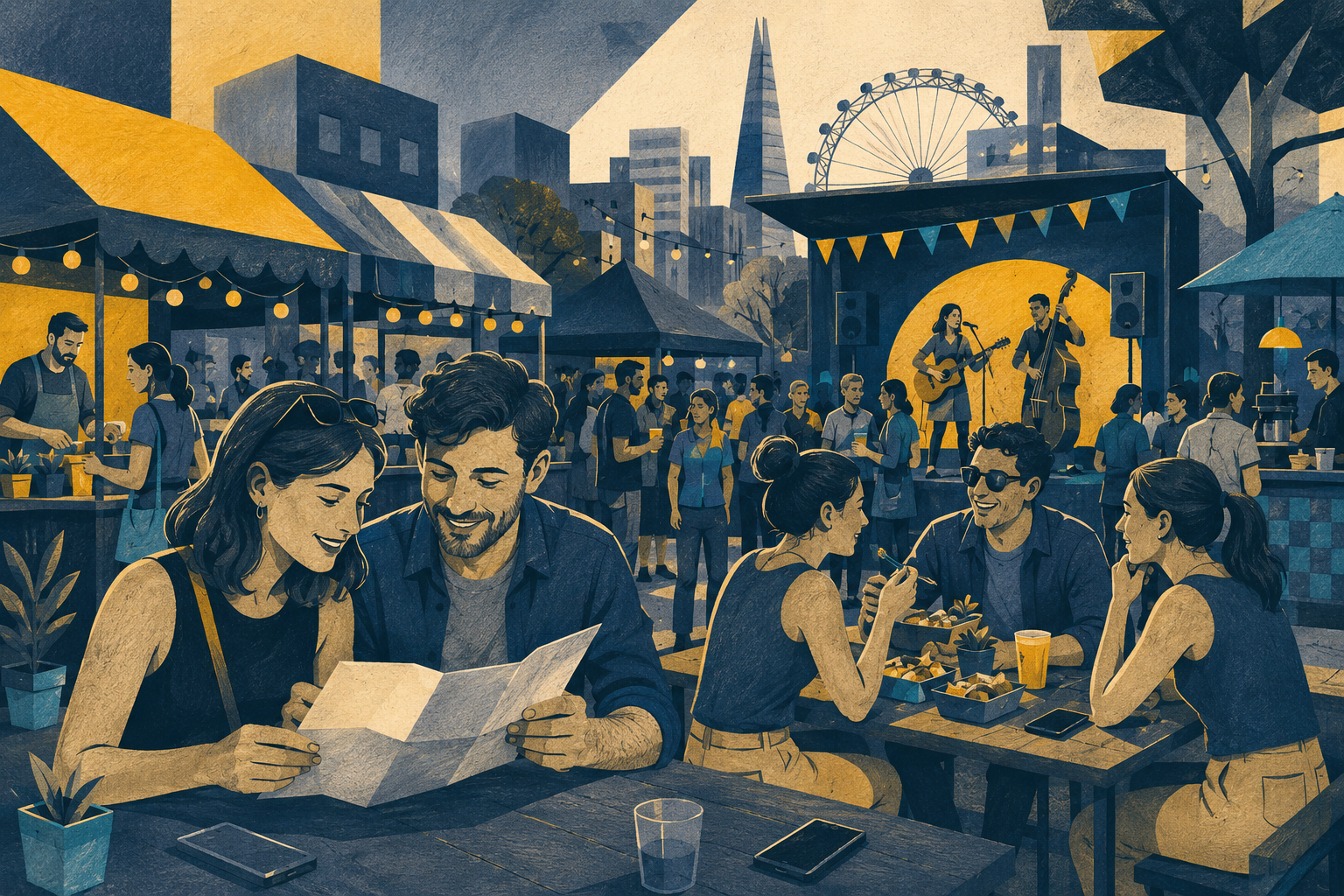 Brits swap screens for summer experiences