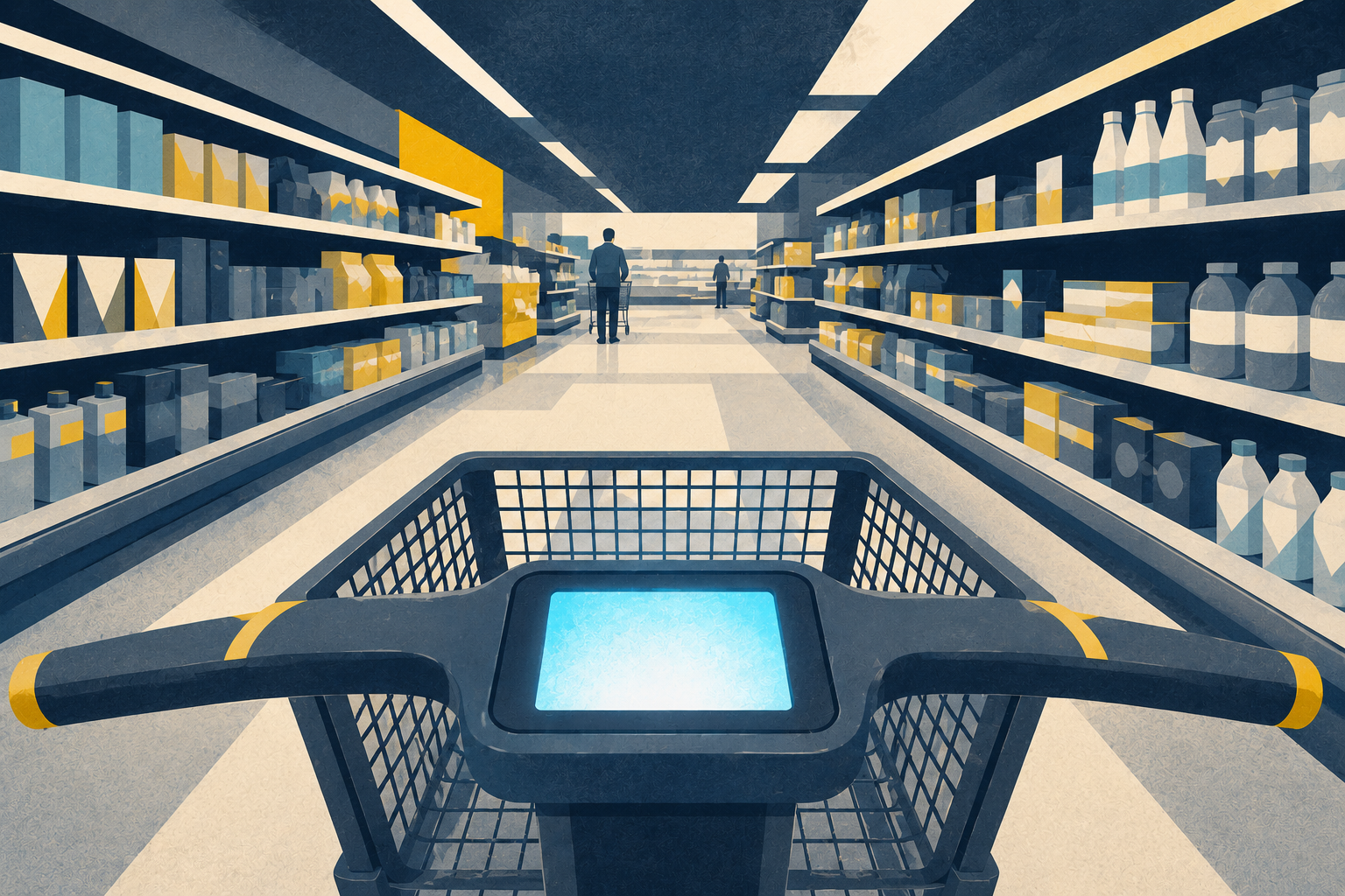 Morrisons brings AI trolleys into stores