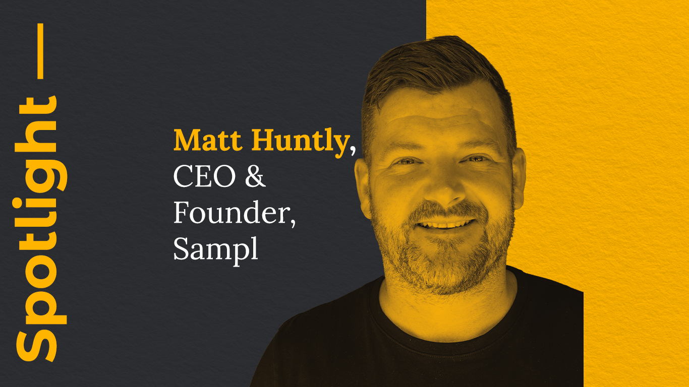 How Matt Huntly is scaling Sampl