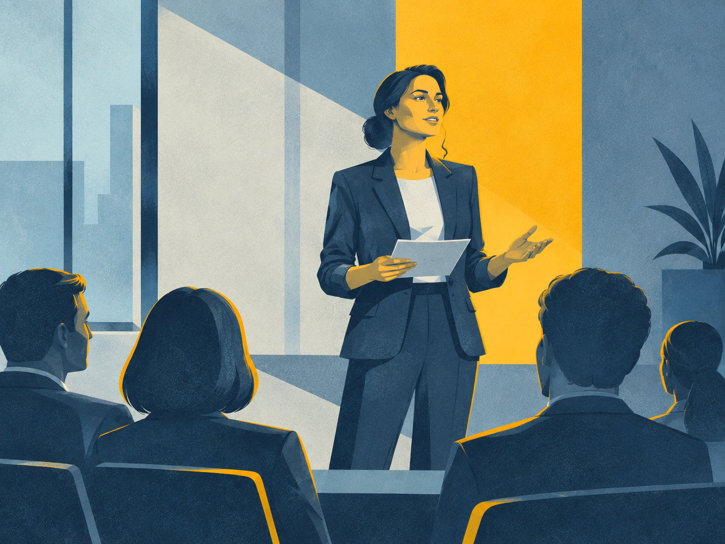 There goes the fear: Conquer public-speaking nerves in the workplace